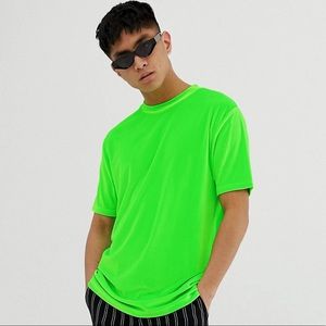 Men, XS, Neon, Regular Fit, Velour